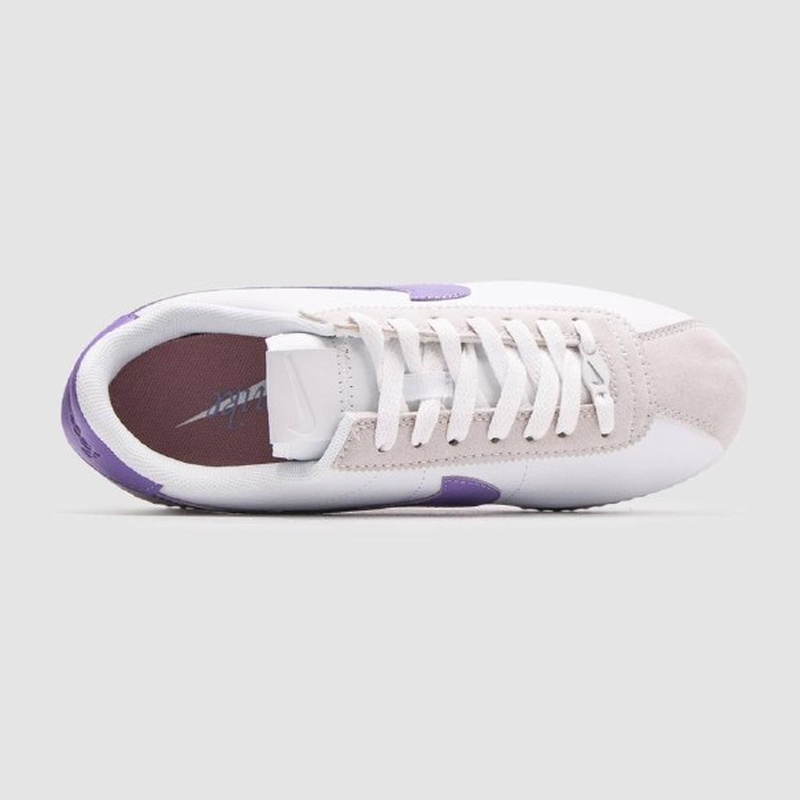 Nike Cortez White/Purple — 2