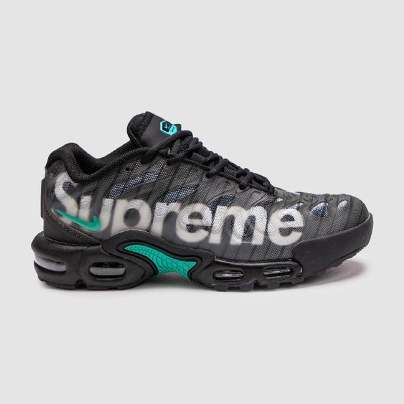 Nike Air Max TN x Supreme Black Galactic Jade