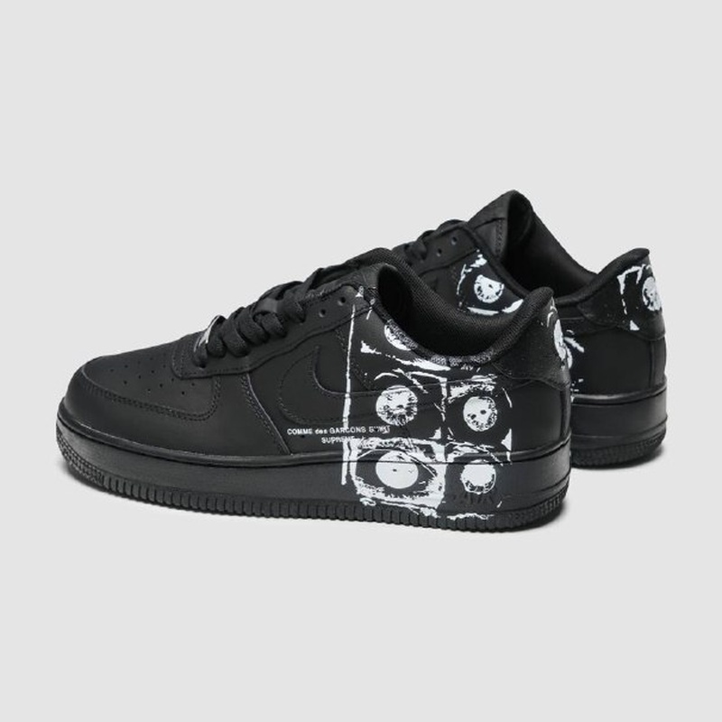 Nike Air Force 1 Low х Comme des Garçons Supreme Black — 6